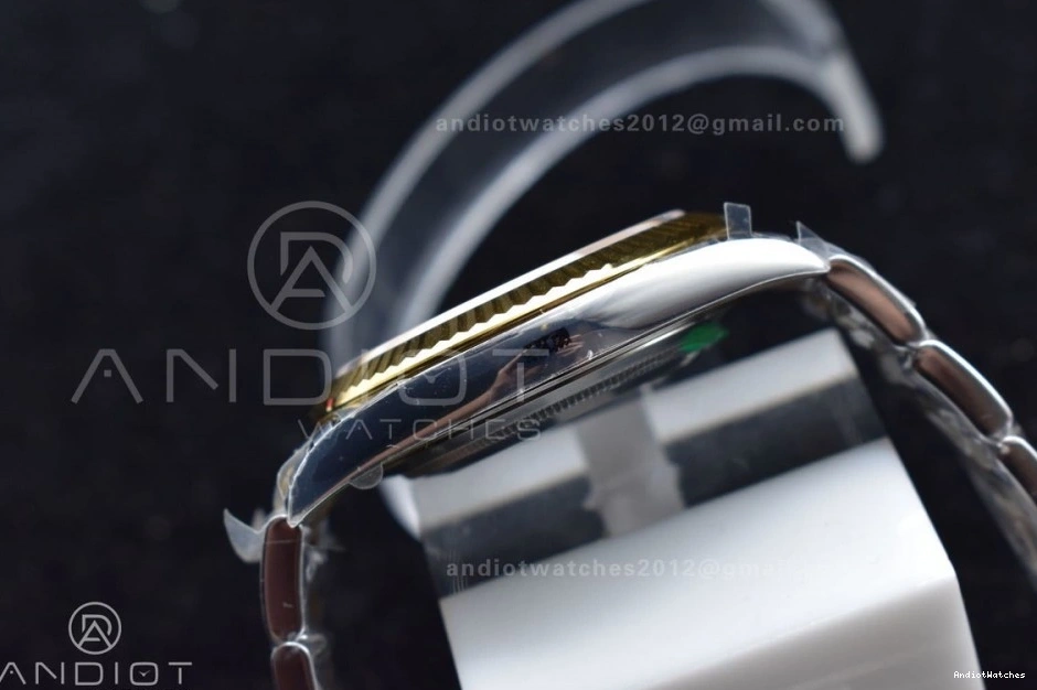 904L VS VSF on GoAnywhere SS 41 596 Dial Oyster Best 126333 YG Silver Bracelet 1:1 Edition DateJust 0524